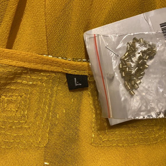 Beautiful Top size L color: yellow - Picture 7 of 10